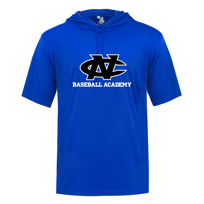 B-Core Short Sleeve Hooded Tee - Image 2