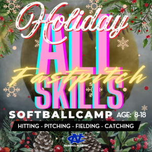 NCBA Fastpitch All Skills Softball Camp (Dec 21-22, 2026 @1-4pm)